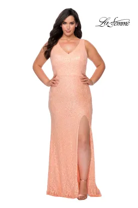 29001 Prom Dress Peach