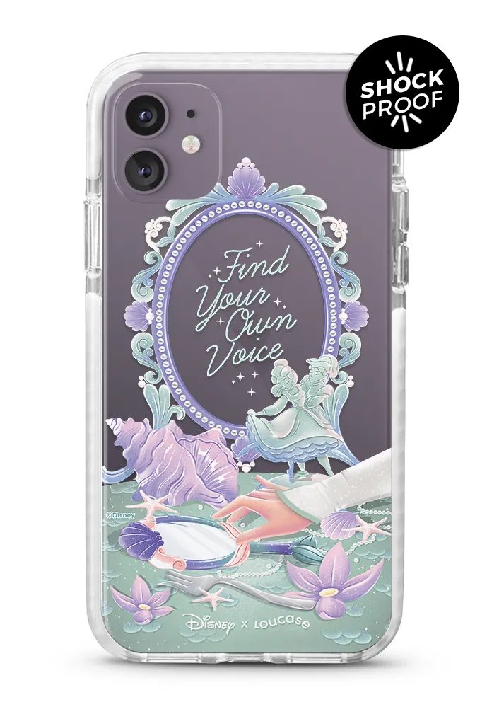 Ariel's Vanity - PROTECH™ Disney x Loucase The Little Mermaid Collection Phone Case | LOUCASE