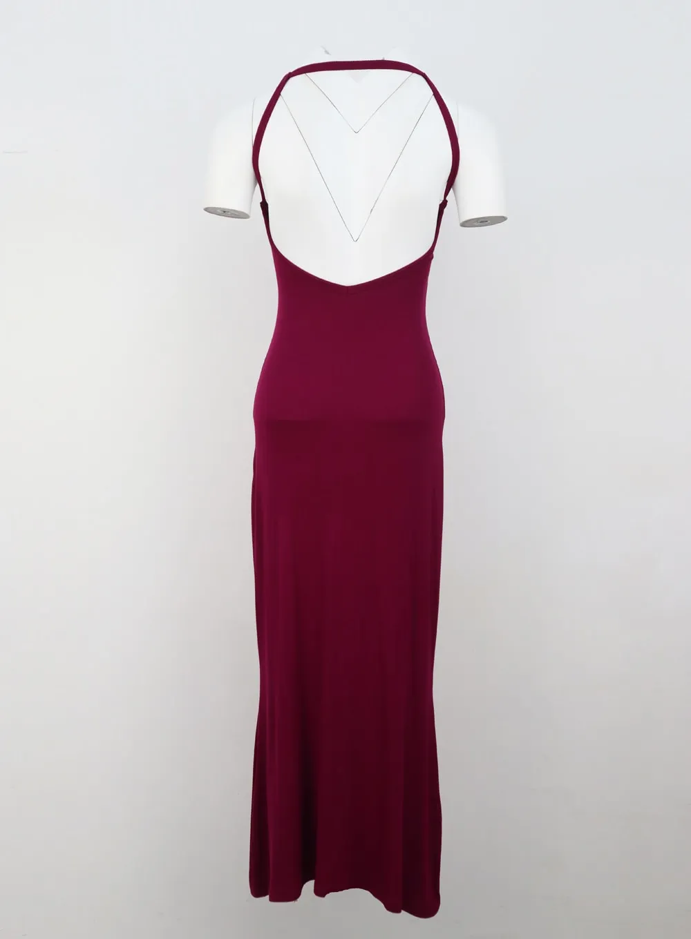 Backless Maxi Dress IU309