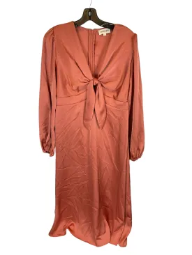 Dress Party Midi By Vanilla Bay In Orange, Size: L