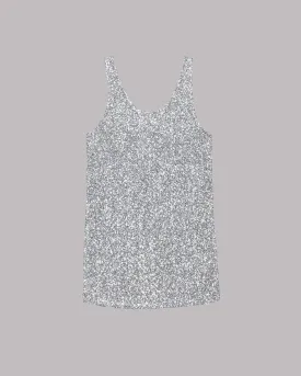 The Light Sequin Tank Dress