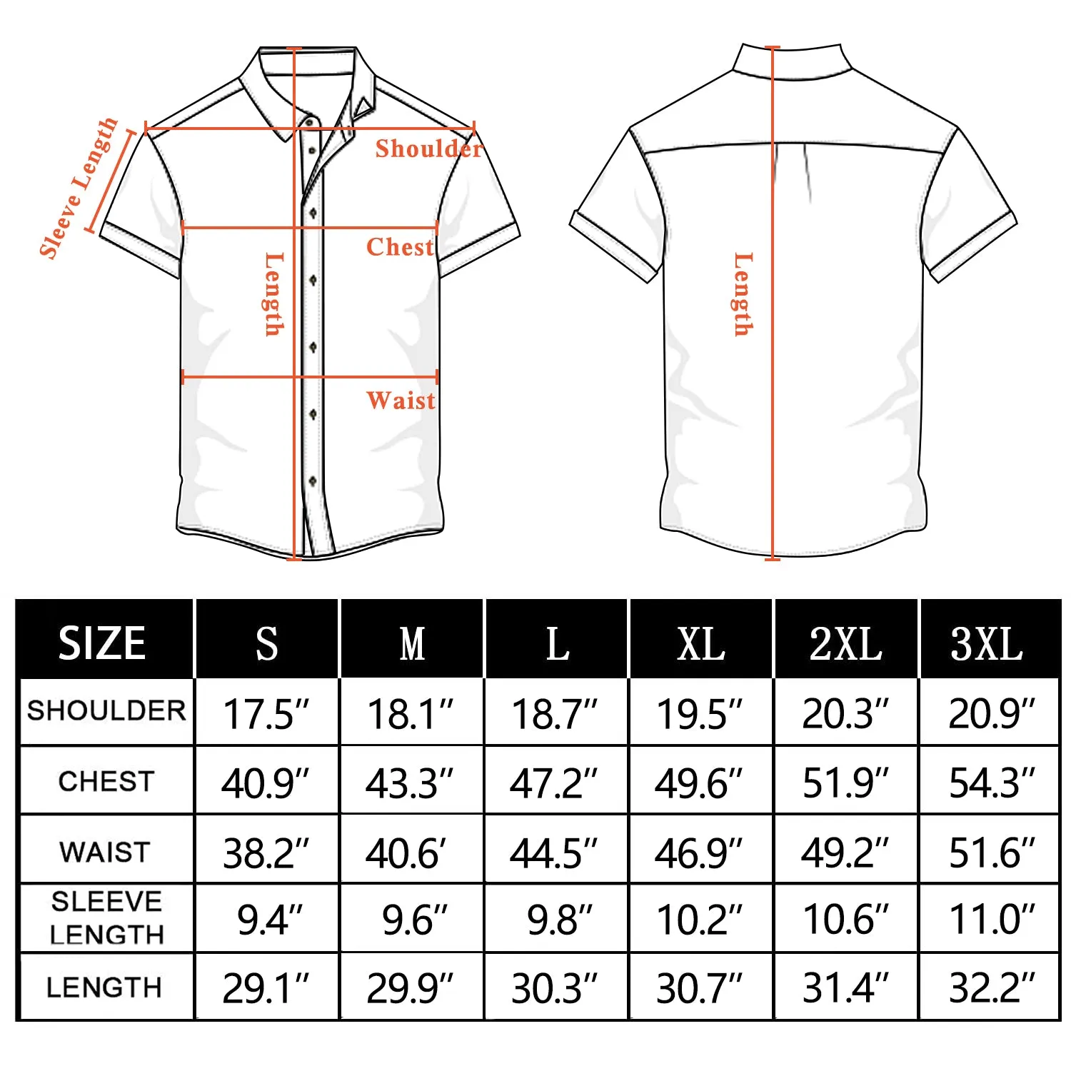 White Solid Men's Short Sleeve Shirt