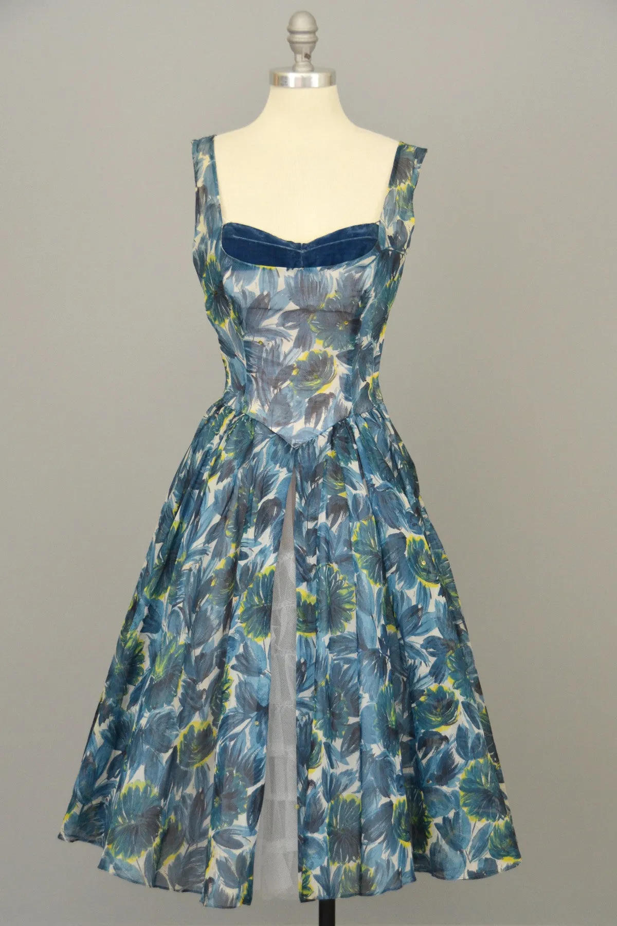 Will Steinman 1950s Retro Print Vintage Party Prom Dress